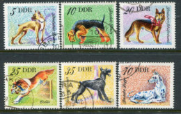 DDR / E. GERMANY 1976 Dog Breeds Used...  Michel 2155-60 - Gebraucht