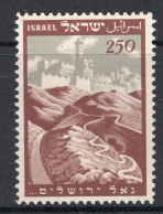 Israel 1949 Inauguration Of Constituent Assembly HM (SG 15) - Unused Stamps (without Tabs)