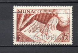 MONACO  N° 393   OBLITERE  COTE 1.00€   FRERE GONCOURT - Oblitérés