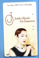 Japan Telefonkarte Japon Télécarte Phonecard - Musik Music Musique Frau Women Femme Junko Ohashi - Musique