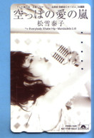 Japan Telefonkarte Japon Télécarte Phonecard - Musik Music Musique Frau Women Femme - Musique