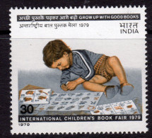 India 1979 Children's Book Fair, MNH, SG 950 (D) - Unused Stamps