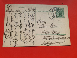 Autriche - Entier De Wien Pour L'Allemagne En 1908 - Réf 1670 - Postcards