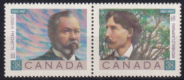 MiNr. 1140 - 1141 Kanada (Dominion) 1989, 7. Juli. Dichter - Postfrisch/**/MNH - Unused Stamps