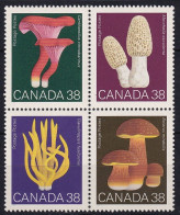 MiNr. 1142 - 1145 Kanada (Dominion) 1989, 4. Aug. Pilze - Postfrisch/**/MNH - Neufs