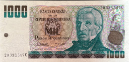 Argentina 1.000 Pesos Argentino, P-317b (1983) - UNC - Argentine