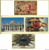 CARTA TELEFONICA VATICANA - NUMERO 65/68 - NUOVA - URMET- GARANTITE MAGNETIZZATE - VATICAN PHONE CARD - Vaticaanstad