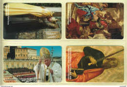 CARTA TELEFONICA VATICANA - NUMERO 82/85 - NUOVA - URMET- GARANTITE MAGNETIZZATE - VATICAN PHONE CARD - Vatican