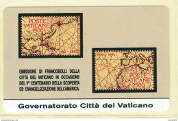 CARTA TELEFONICA VATICANA - NUMERO 0 - RARA - NUOVA - URMET- GARANTITA MAGNETIZZATA SERIE 000004724 - VATICAN PHONE CARD - Vatikan