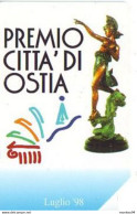 TELECOM - PREMIO CITTA' DI OSTIA - USATA LIRE 5000 - GOLDEN 808 - Öff. Sonderausgaben