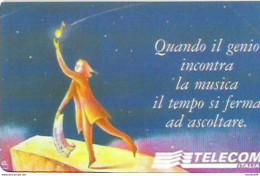 TELECOM - GAETANO DONIZETTI 1797 - 1848 BERGAMO - NUOVA  LIRE 10000  - GOLDEN 713 - Öff. Sonderausgaben