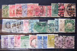 Monde World - Small Batch Of 30 Old Stamps Used  J - Collections (sans Albums)