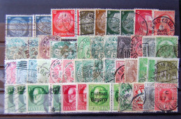 Monde World - Small Batch Of 50 Old Stamps Used  K - Collections (sans Albums)