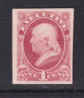 USA, Scott O10P4, NGAI On Card - Dienstmarken