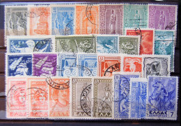 Grece Greece  - Small Batch Of 28 Stamps Used - Sammlungen