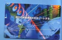 Japan Telefonkarte Japon Télécarte Phonecard - Musik Music Musique Television NTV Radio TV - Personen