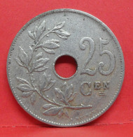 25 Centimes 1928 - TB - Pièce Monnaie Belgie - Article N°1861 - 25 Cent