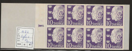 1947 MNH Sweden Booklet Facit H82 Cyls 1 Postfris** - 1904-50