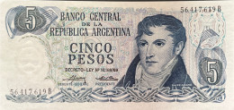 Argentina 5 Pesos, P-288 (1971) - UNC - Argentine