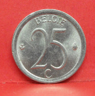 25 Centimes 1975 - SUP - Pièce Monnaie Belgie - Article N°1873 - 25 Cent