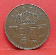 50 Centimes 1952 - TTB - Pièce Monnaie Belgie - Article N°1874 - 50 Centimes