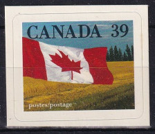 MiNr. 1170 Kanada (Dominion) 1990, 8. Febr. Freimarke: Staatsflagge. Odr., Markenheftchen - Postfrisch/**/MNH - Nuevos