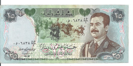 IRAK 25 DINARS 1986 VF P 73 - Iraq