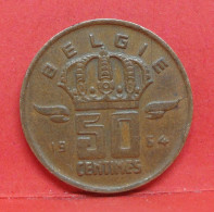 50 Centimes 1964 - TTB - Pièce Monnaie Belgie - Article N°1884 - 50 Cents