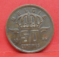 50 Centimes 1966 - TTB - Pièce Monnaie Belgie - Article N°1886 - 50 Cent