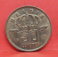 50 Centimes 1979 - SUP - Pièce Monnaie Belgie - Article N°1897 - 50 Cent