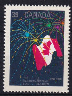 MiNr. 1186 Kanada (Dominion) 1990, 29. Juni. Kanada-Tag: 25 Jahre Staatsflagge - Postfrisch/**/MNH - Nuovi