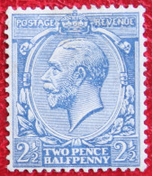 2½ D Two Pence Half Penny King GEORGE V (Mi 158 Yv 163) 1924 Ongebruikt MH ENGLAND GRANDE-BRETAGNE GB GREAT BRITAIN - Unused Stamps