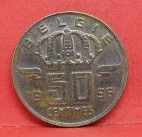 50 Centimes 1996 - TTB - Pièce Monnaie Belgie - Article N°1906 - 50 Cents
