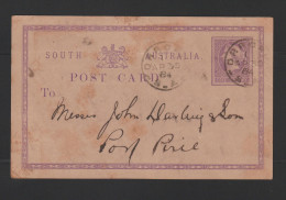 Australie - Entier Postal De1884 - Postal Stationery