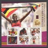 Uganda - MNH Sheet 1 SUMMER OLYMPICS LONDON 2012 STEPHEN KIPROTICH - Verano 2012: Londres