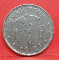 1 Frank 1923 - TB - Pièce Monnaie Belgie - Article N°1909 - 1 Franc