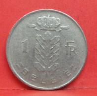 1 Frank 1958 - TB - Pièce Monnaie Belgie - Article N°1926 - 1 Franc