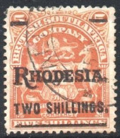 Rhodesia - 1909-1911 2s Surcharge (o) # SG 118 - Southern Rhodesia (...-1964)