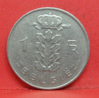 1 Frank 1967 - TTB - Pièce Monnaie Belgie - Article N°1936 - 1 Franc