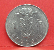 1 Frank 1973 - TB - Pièce Monnaie Belgie - Article N°1946 - 1 Franc