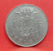 1 Frank 1974 - TTB - Pièce Monnaie Belgie - Article N°1948 - 1 Franc