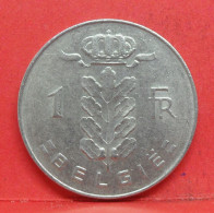 1 Frank 1975 - TTB - Pièce Monnaie Belgie - Article N°1950 - 1 Franc