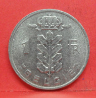 1 Frank 1980 - TTB - Pièce Monnaie Belgie - Article N°1958 - 1 Franc