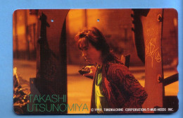 Japan Telefonkarte Japon Télécarte Phonecard - Musik Music Musique  Band Gruppe Takashi Utsunomiya - Musik