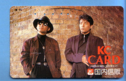 Japan Telefonkarte Japon Télécarte Phonecard - Musik Music Musique  Band Gruppe  KC Card - Musik