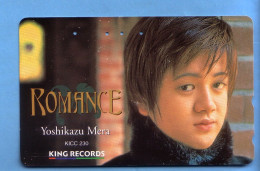 Japan Telefonkarte Japon Télécarte Phonecard - Musik Music Musique  Band Gruppe Yoshikazu Mera - Musik