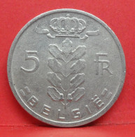 5 Frank 1965 - TTB - Pièce Monnaie Belgie - Article N°1987 - 5 Francs