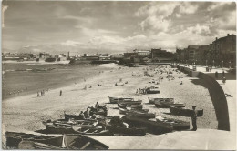 CPSM La Corogne Plage De Riazor - La Coruña