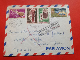 Tchad - Enveloppe De Fort Lamy Pour La France En 1966 Et Retour à L'envoyeur - Réf 1731 - Ciad (1960-...)