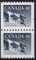 MiNr. 1211 Kanada (Dominion) 1990, 28. Dez. Freimarke: Staatsflagge  - Postfrisch/**/MNH - Nuevos